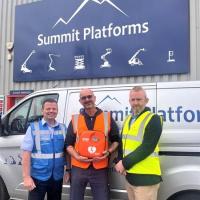 Summit Platforms installs life-saving defibrillators in every depot
